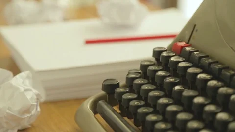 The writer's block Stock Footage 78333872