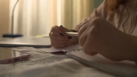 Writer's Contemplation Stock Footage 261151154