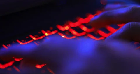 Writes Message to Social Network Stock Footage 152529696