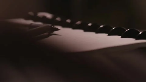 Writing 5 Stock Footage 336581855