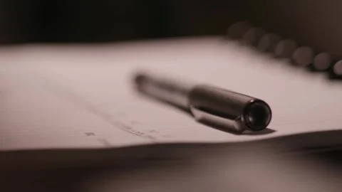 Writing 9 Stock Footage 336601637