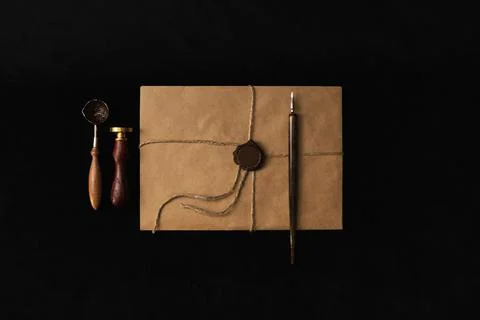 Writing accessories. Stock Photos