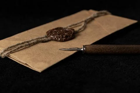 Writing accessories. Stock Photos