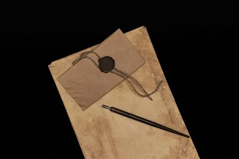 Writing accessories. Stock Photos