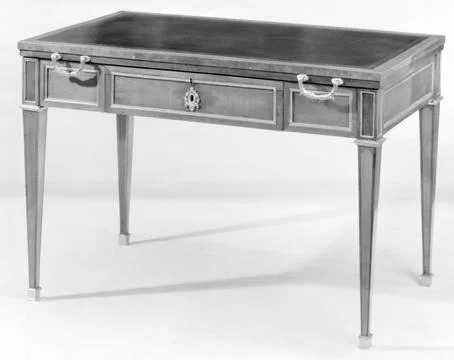 Writing and dressing table ca. 1785 Martin Carlin French As was often the c.. Stock Photos