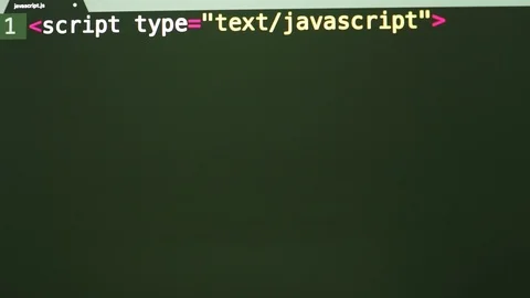 Code Javascript Stock Footage ~ Royalty Free Stock Videos | Pond5
