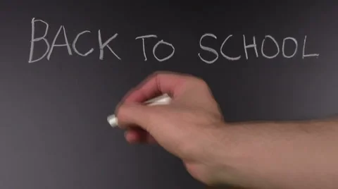 Writing on chalkboard MATH QUIZ - HD Stock Footage 5299432
