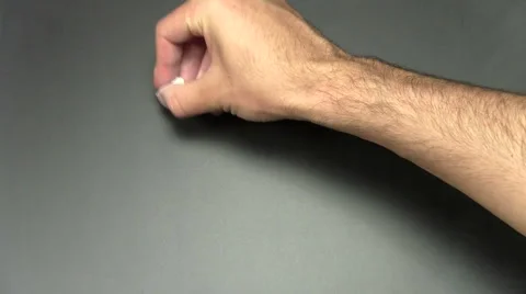 Writing on chalkboard QUESTION MARK V2 - HD Stock Footage 5307505