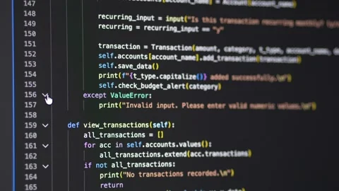 Writing code with ai assistant. Vibe coding. Modern coding interface with ai Stock Footage 330167885
