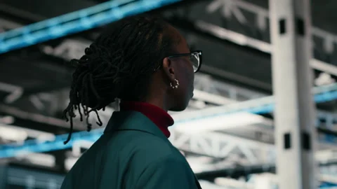 Writing code, tablet application and programmer in data center Stock-Footage 329650816