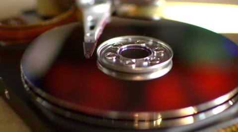 Writing Data On Hard Disk 库存影片 61283938