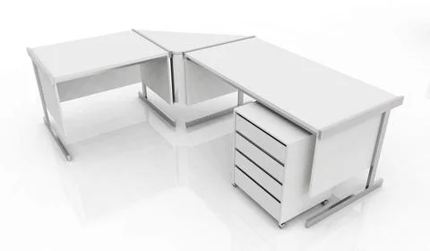 Writing desk Stock Illustration