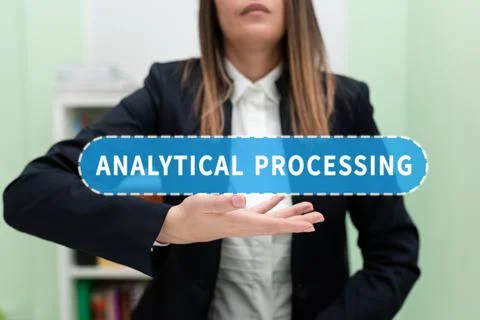 Writing displaying text Analytical Processing. Business showcase easily View Stock Photos