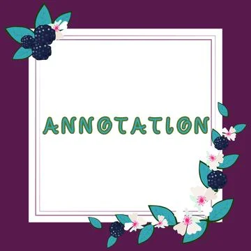 Writing displaying text Annotation. Business concept note added by way of Stock Illustration