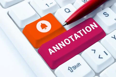 Writing displaying text Annotation. Business overview note added by way of Stock Photos