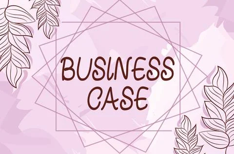 Writing displaying text Business Case. Word Written on Proposition Undertaking Stock Illustration