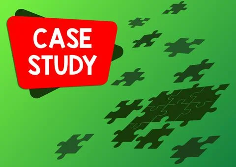 Writing displaying text Case Study. Internet Concept A subject matter to be Stock Illustration