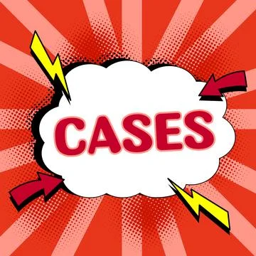Writing displaying text Cases. Word Written on Electronic Devices safety cover Stock Illustration