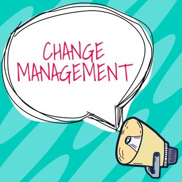Writing displaying text Change Management. Word Written on Replacement of Stockillustratie