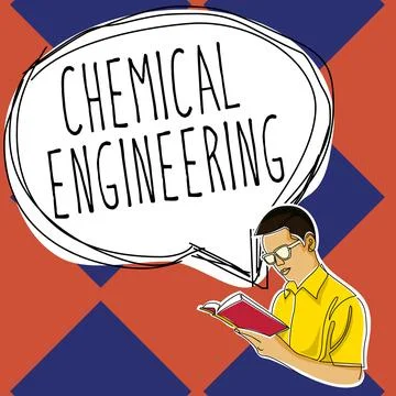 Writing displaying text Chemical Engineering. Business showcase developing Illustrazione stock