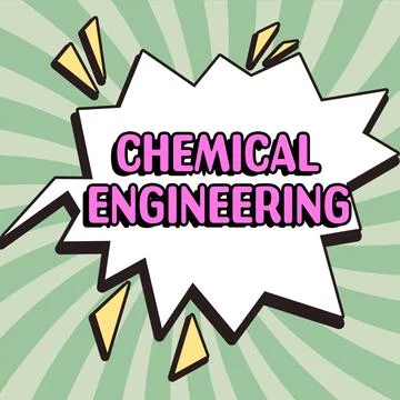 Writing displaying text Chemical Engineering. Internet Concept developing things Illustrazione stock