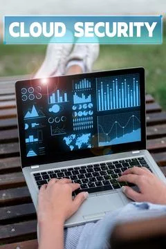 Writing displaying text Cloud Security. Internet Concept Imposing a secured Stock Photos