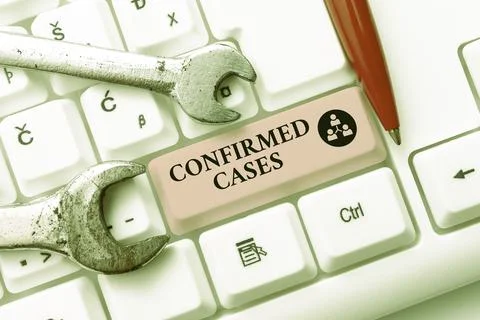 Writing displaying text Confirmed Cases. Business idea set of circumstances or Photos
