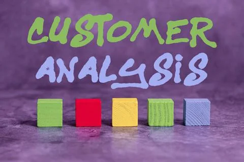 Writing displaying text Customer Analysis. Conceptual photo systematic 스톡 사진