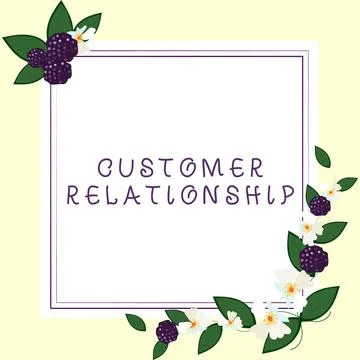 Writing displaying text Customer Relationship. Internet Concept Deal and Illustrazione stock
