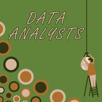 Writing displaying text Data Analysts. Word for Programmer Design and Create イラスト素材