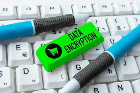 Writing displaying text Data Encryption. Business concept Symmetrickey algorithm Stock Photos