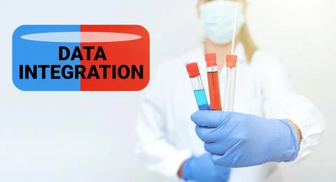 Writing displaying text Data Integration. Business approach combination of Stock Photos