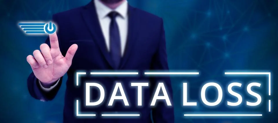 Writing displaying text Data Loss. Business concept process or event that Stock Photos