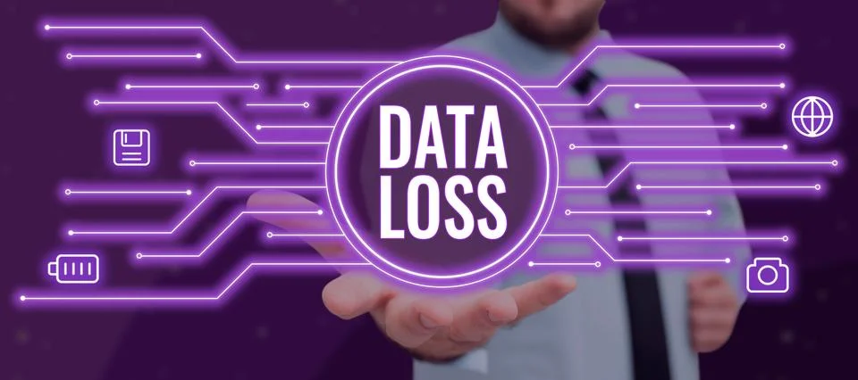 Writing displaying text Data Loss. Business overview process or event that Stock Photos