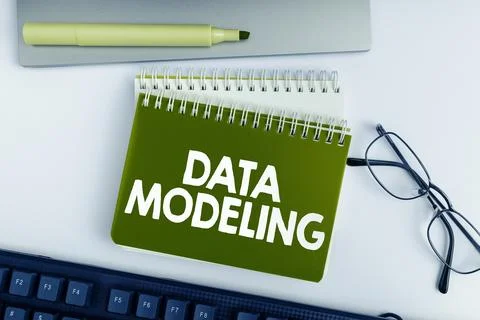 Writing displaying text Data Modeling. Internet Concept process of transferring Stock Photos