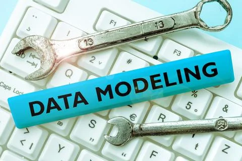 Writing displaying text Data Modeling. Business concept process of transferring Stock Photos