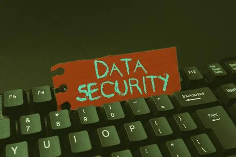 Writing displaying text Data Security. Business idea Confidentiality Disk Stock Photos
