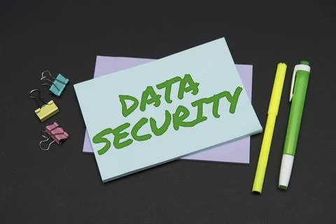 Writing displaying text Data Security. Business approach Confidentiality Disk Stock Photos