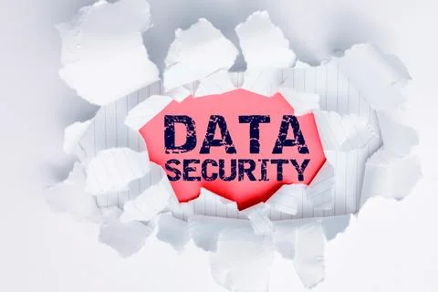 Writing displaying text Data Security. Business showcase Confidentiality Disk Stock Photos