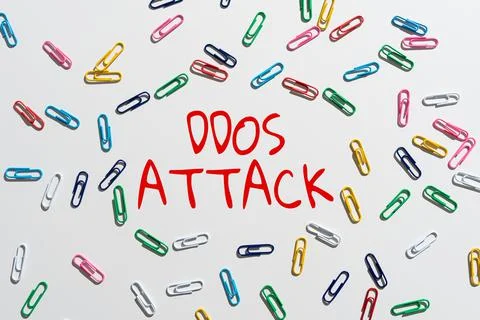 Writing displaying text Ddos Attack. Concept meaning perpetrator seeks to make Stock Photos