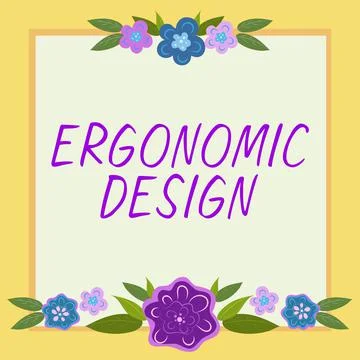 Writing displaying text Ergonomic Design. Word Written on invaluable tool for Ilustração Stock