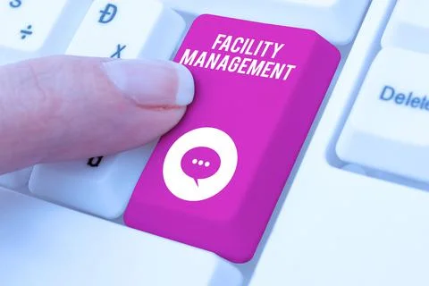 Writing displaying text Facility Management. Business concept Multiple Function Foto stock