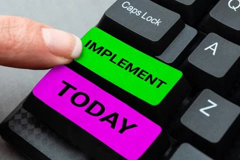 Writing displaying text Implement. Business showcase set budget for advertising 写真素材