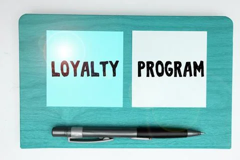 Writing displaying text Loyalty Program. Internet Concept marketing effort that Stock Photos