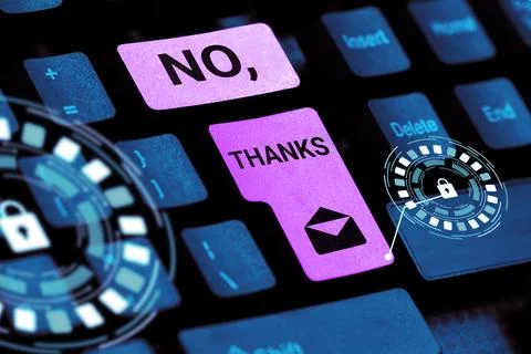 Writing displaying text No, Thanks. Word Written on Answering question using Stock Photos