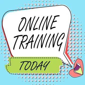 Writing displaying text Online Training. Word Written on Take the education 스톡 일러스트