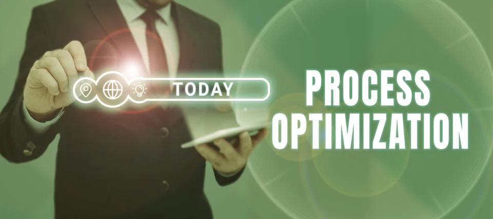 Writing displaying text Process Optimization. Internet Concept Improve Stock Photos