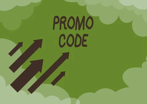 Writing displaying text Promo Code. Word Written on digital numbers that give 스톡 일러스트