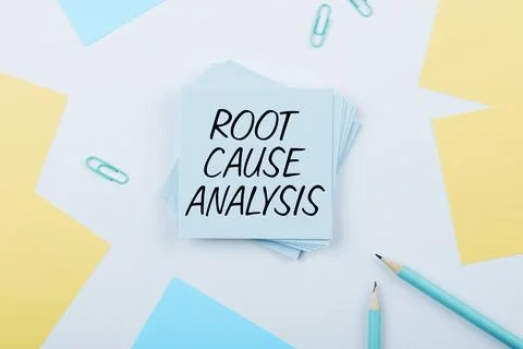 Writing displaying text Root Cause Analysis. Word Written on Method of Problem 스톡 사진