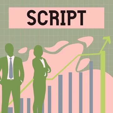 Writing displaying text Script. Internet Concept handwriting as distinct from 스톡 일러스트